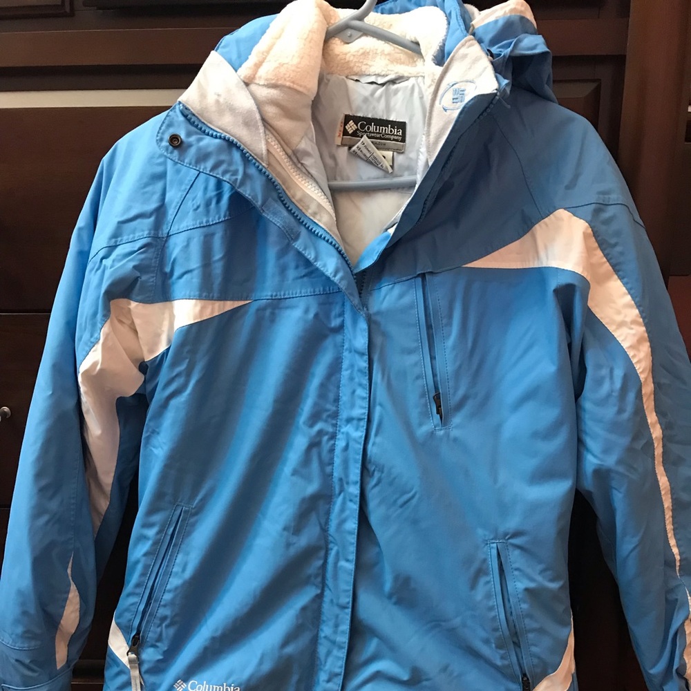 Columbia Sportswear Blue Ski Coat Jacket